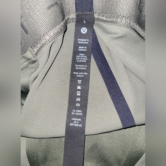 Lululemon License to Train Tight 21" Carob Brown Size L - Picture 12 of 16